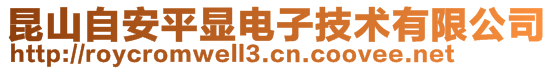 昆山自安平顯電子技術有限公司