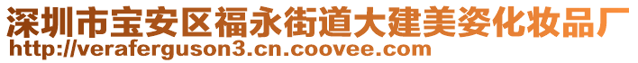 深圳市寶安區(qū)福永街道大建美姿化妝品廠