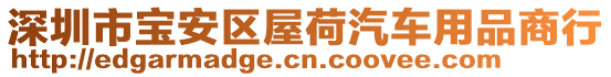 深圳市寶安區(qū)屋荷汽車用品商行