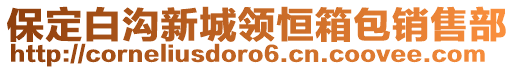 保定白溝新城領(lǐng)恒箱包銷售部