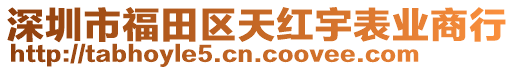 深圳市福田區(qū)天紅宇表業(yè)商行