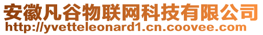 安徽凡谷物聯(lián)網(wǎng)科技有限公司