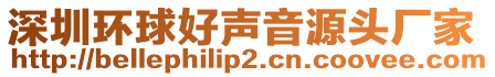 深圳环球好声音源头厂家