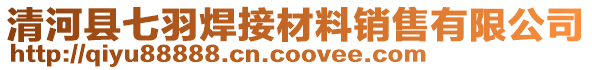 清河县七羽焊接材料销售有限公司