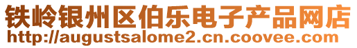 鐵嶺銀州區伯樂電子產品網店
