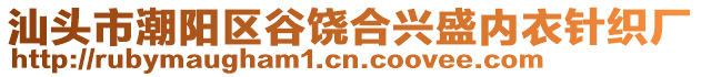 汕头市潮阳区谷饶合兴盛内衣针织厂