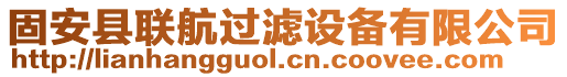 固安縣聯(lián)航過(guò)濾設(shè)備有限公司