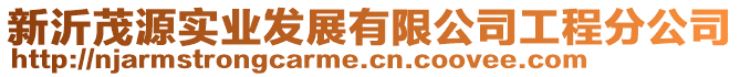 新沂茂源實業發展有限公司工程分公司