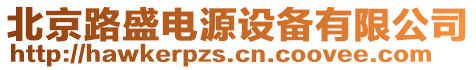 北京路盛電源設備有限公司