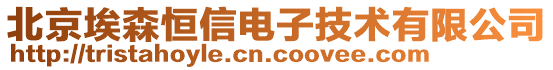 北京埃森恒信电子技术有限公司