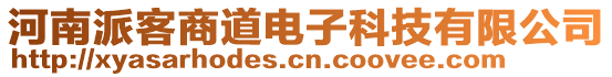 河南派客商道電子科技有限公司