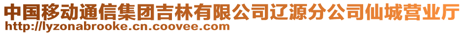 中国移动通信集团吉林有限公司辽源分公司仙城营业厅