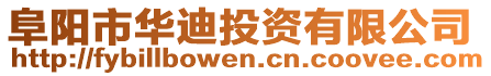 阜陽市華迪投資有限公司