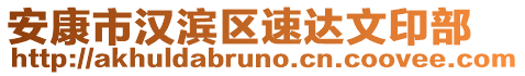 安康市漢濱區(qū)速達文印部