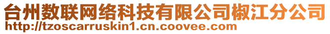 台州数联网络科技有限公司椒江分公司