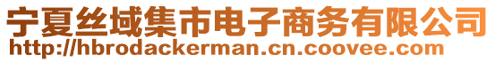 宁夏丝域集市电子商务有限公司