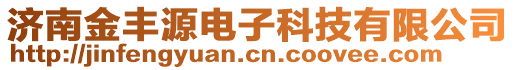 濟南金豐源電子科技有限公司