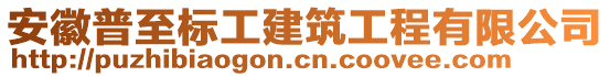 安徽普至标工建筑工程有限公司